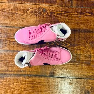 Womens Blazer Mid Rebel Pink - 9 - ONLY WORN ONCE